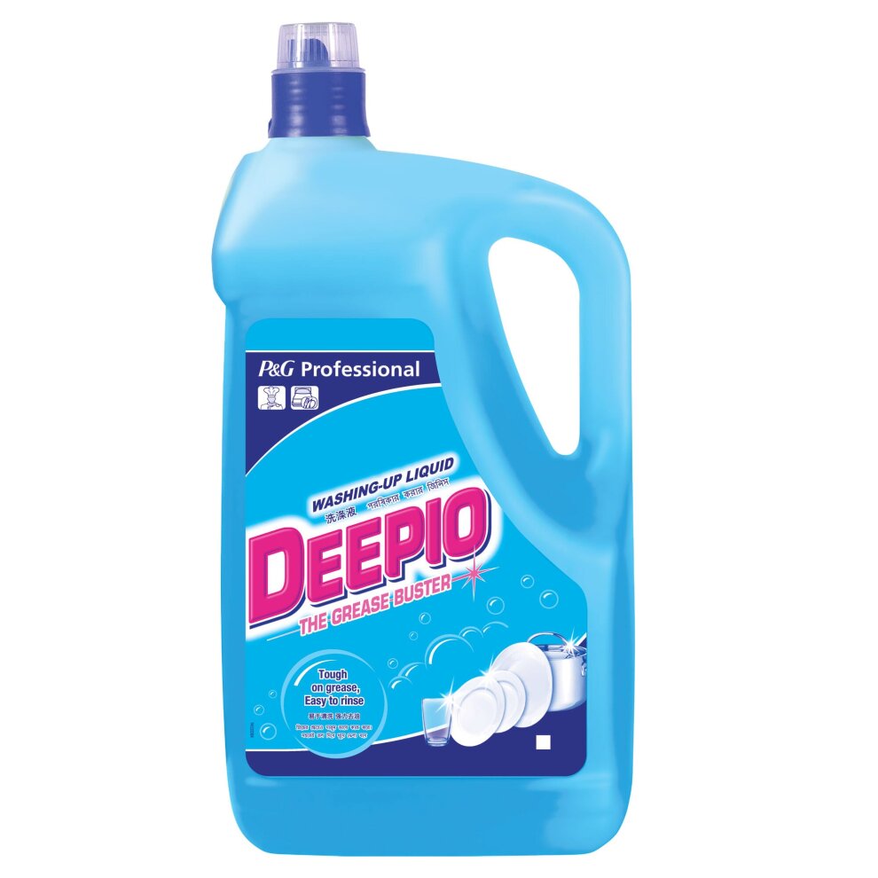 2 x Deepio Professional Washing Up Liquid Original Bulk 5L