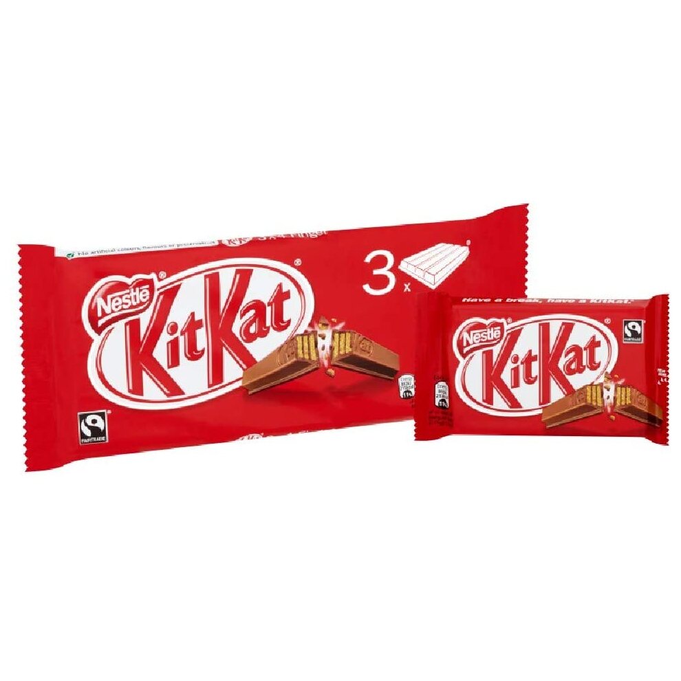 20 x Kitkat Finge Bars 3 X 41.5G (124.5G)