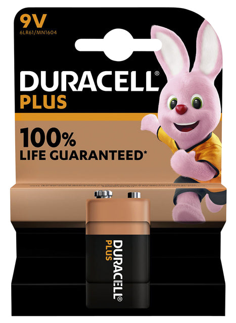 10 x Duracell Plus 9V 1 Pack