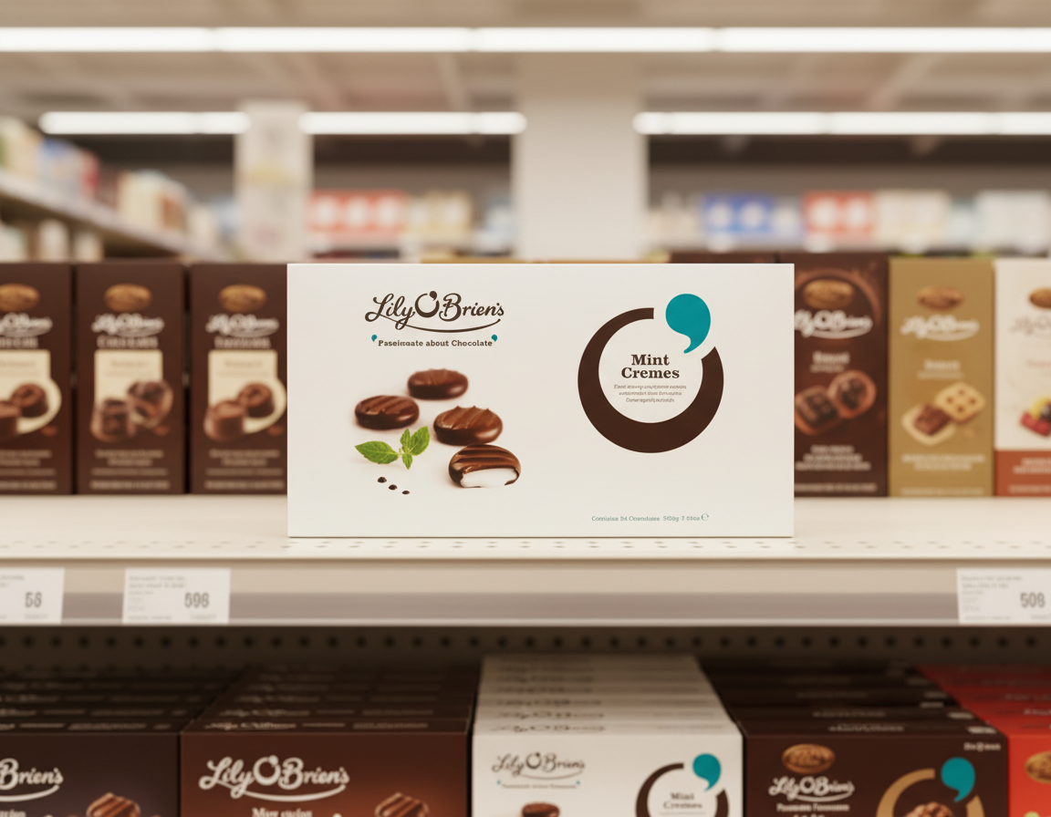 10 x Lily O Briens Mint Cremes 200G