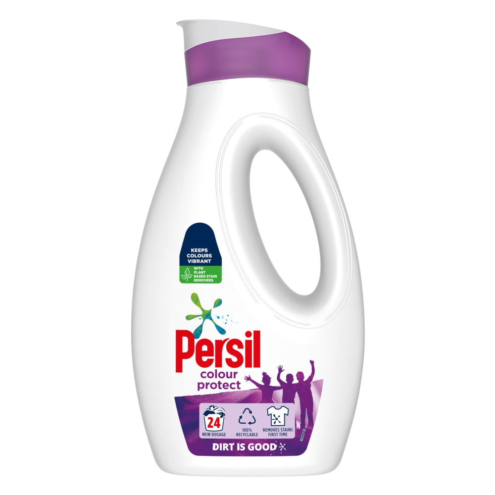 5 x Persil Colour Laundry Washing Liquid Detergent 24 Wash 648 Ml