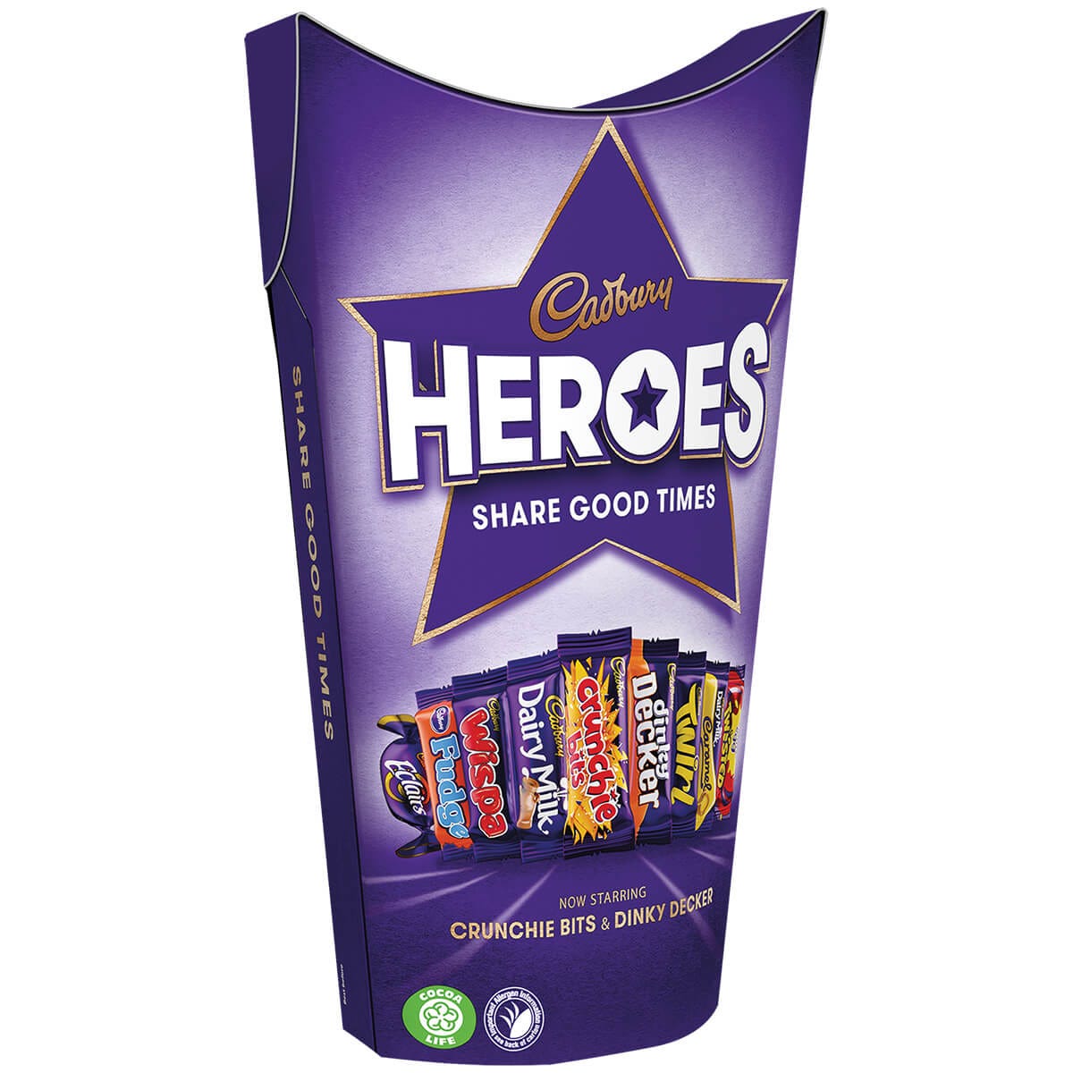 6 x Cadbury Heroes Chocolate Carton 290G