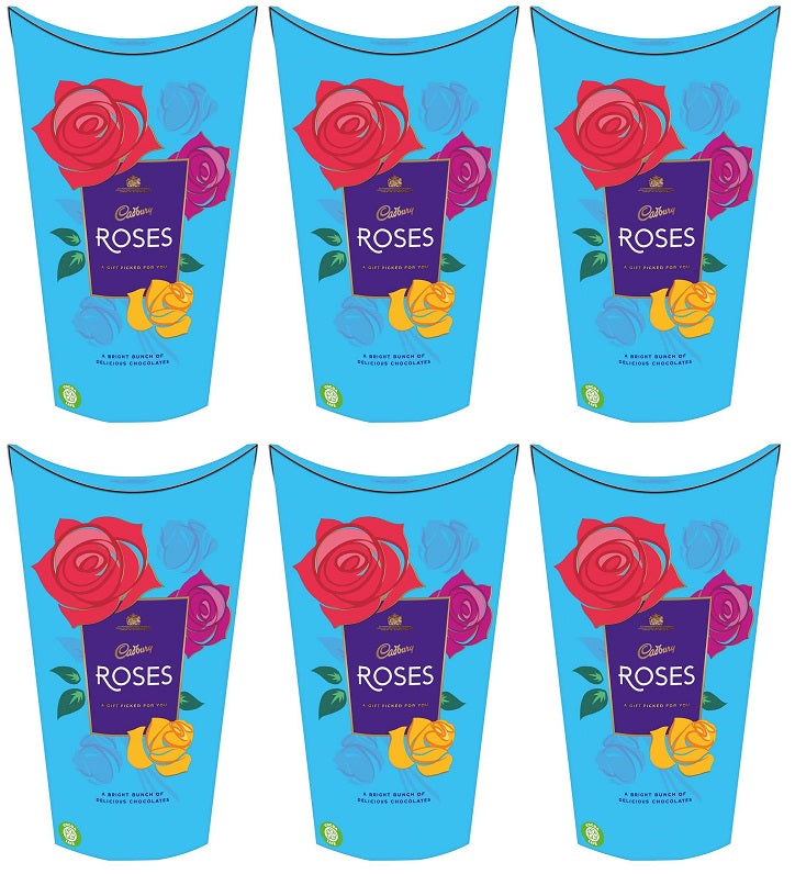 6 x Cadbury Roses 290G
