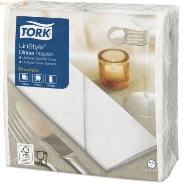 Tork Lstyle Napkin White 8Fold