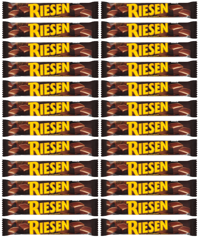 24 x Riesen Stick 45Gm