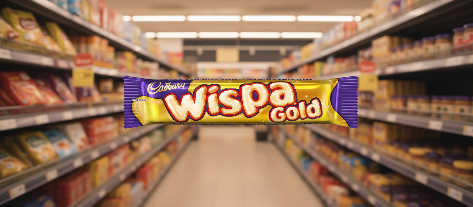 48 x Cadbury Wispa Gold Chocolate Bar 48G