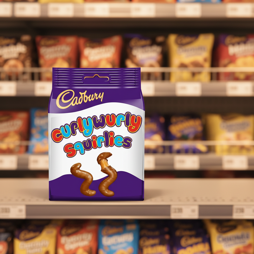 10 x Cadbury Curlywurly Squirlies 110G