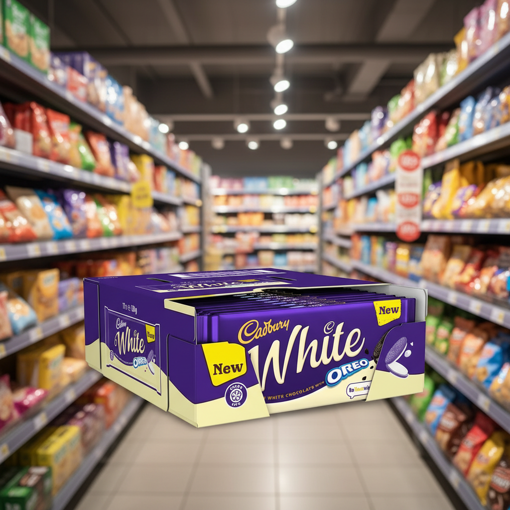 17 x Cadbury White Oreo 120G