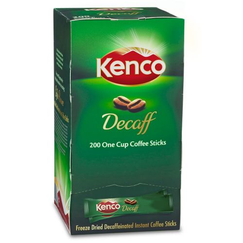 200 x Kenco Decaff Instant Coffee Stickpacks X200