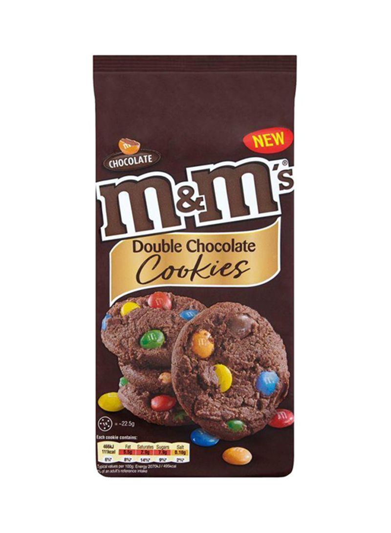 8 x M&M's Double Chocolate Cookies 180G