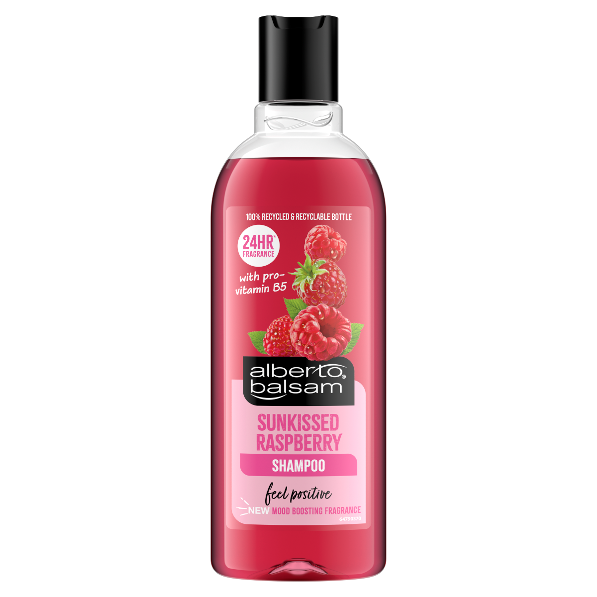 6 x Alberto Balsam Shampoo Raspberry - 300ML