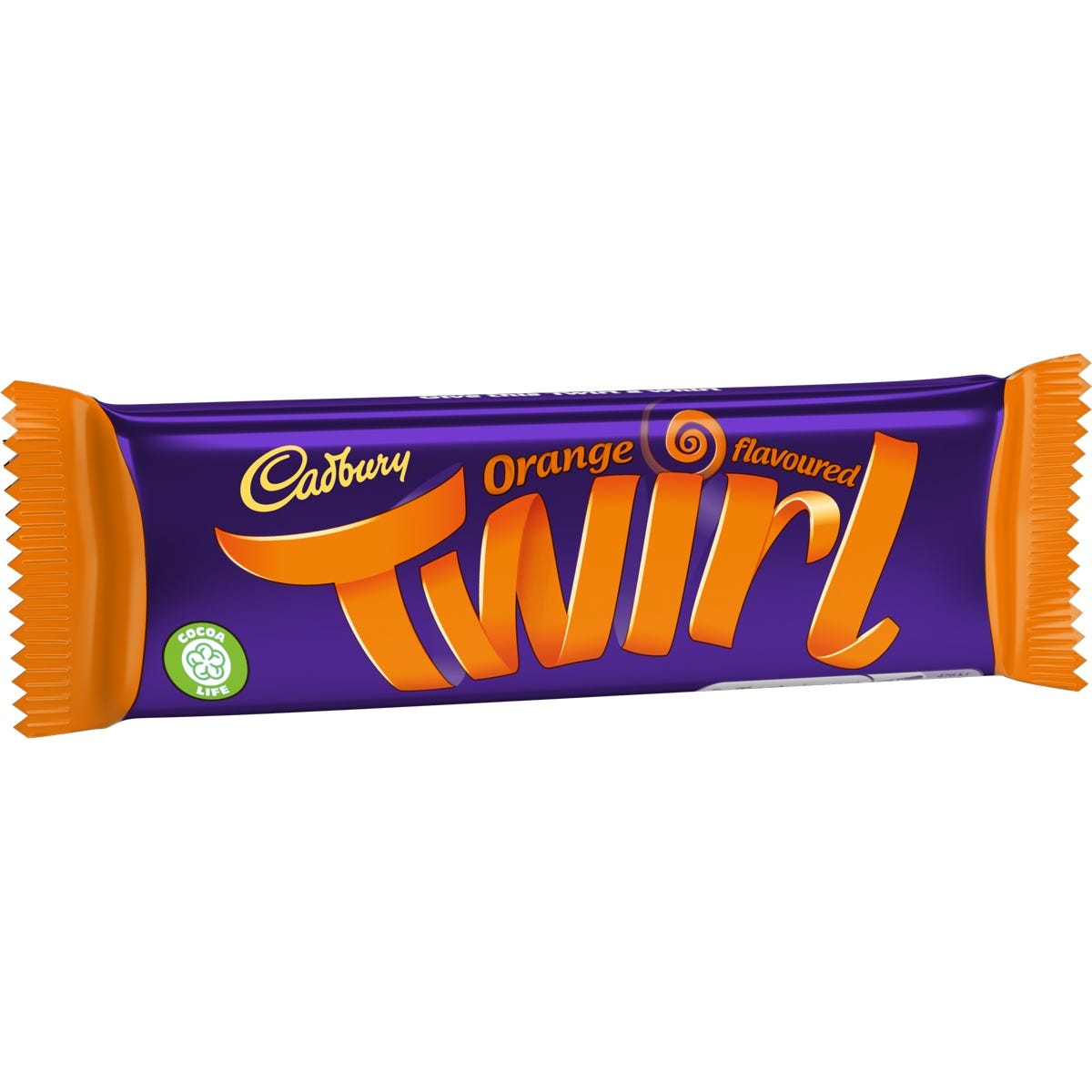 48 x Cadbury Twirl Orange Chocolate Bar 43G