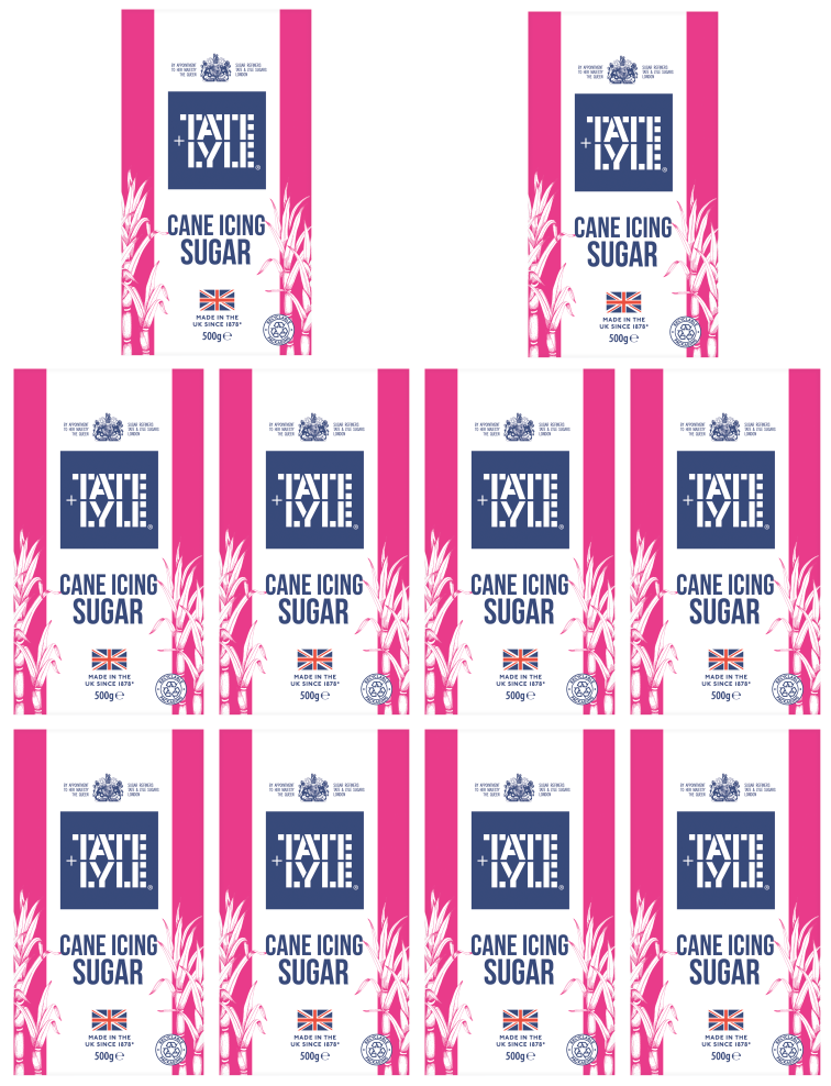 10 x Tate & Lyle Icing Sugar 500G