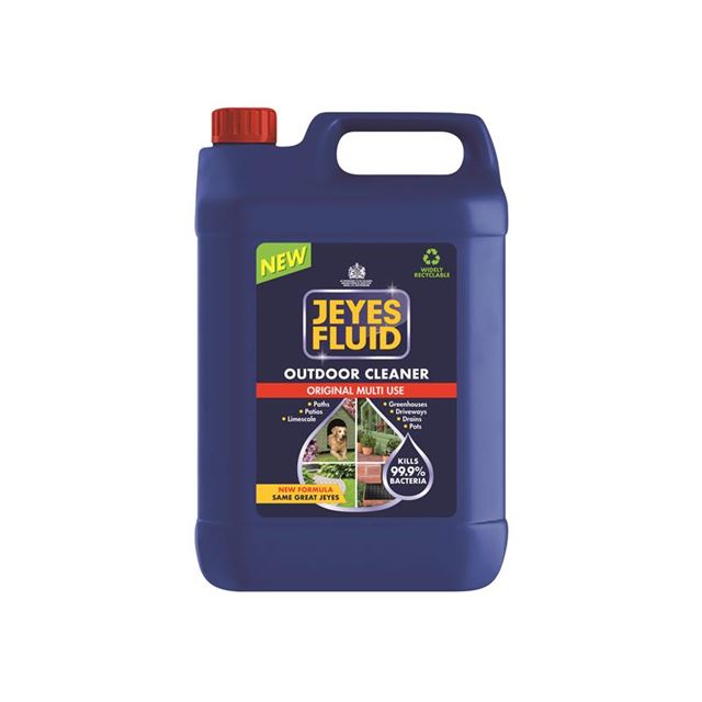 4 x Jeyes Fluid The Original Outdoor Cleaner 5L