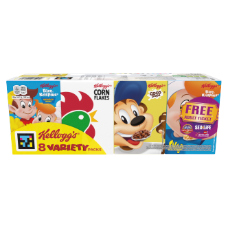 12 x Kelloggs Variety Pack 8's