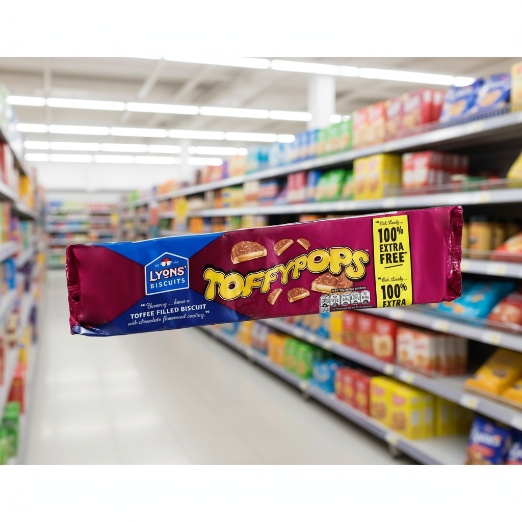 20 x Lyons  Biscuits Toffypops 240G