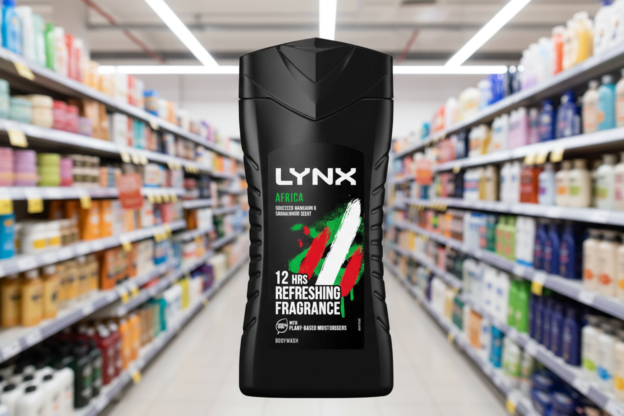 6 x Lynx  Shower Gel Africa 225 Ml