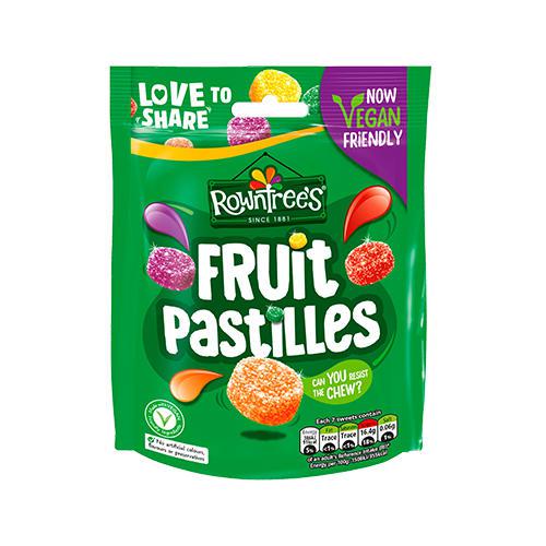 10 x Rowntree's Fruit Pastilles 143G