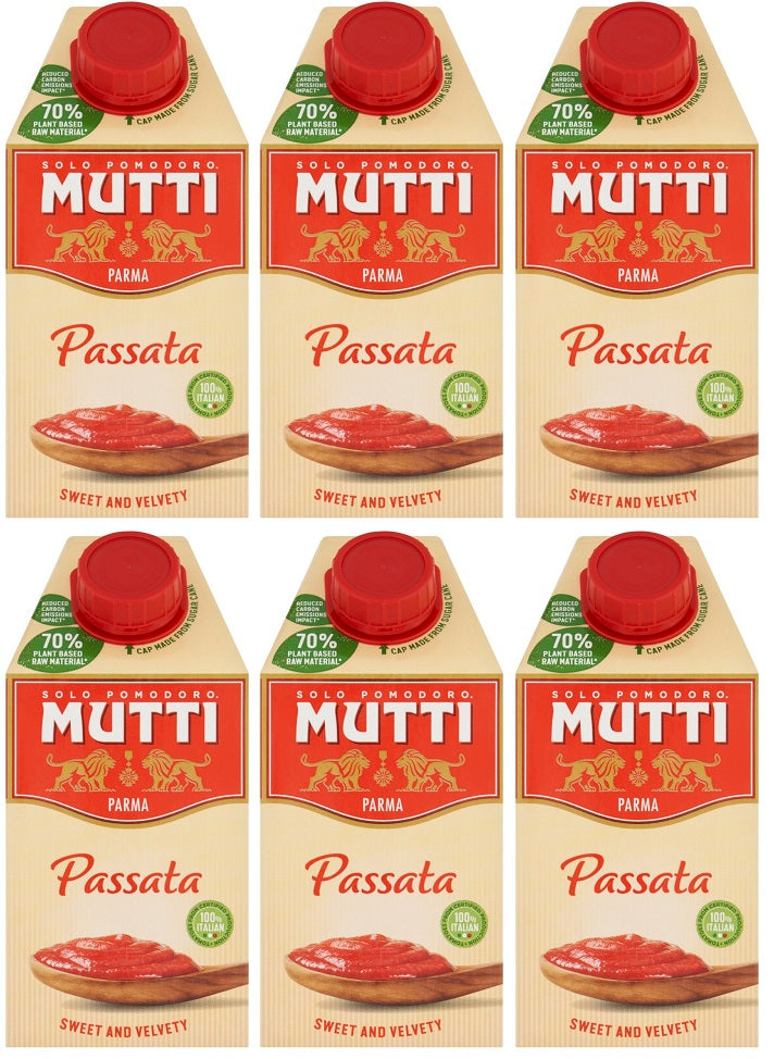 6 x Mutti Passata  - 500G