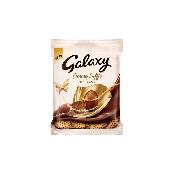 22 x Galaxy Creamy Truffle Easter Mini Eggs Bag - 74GM