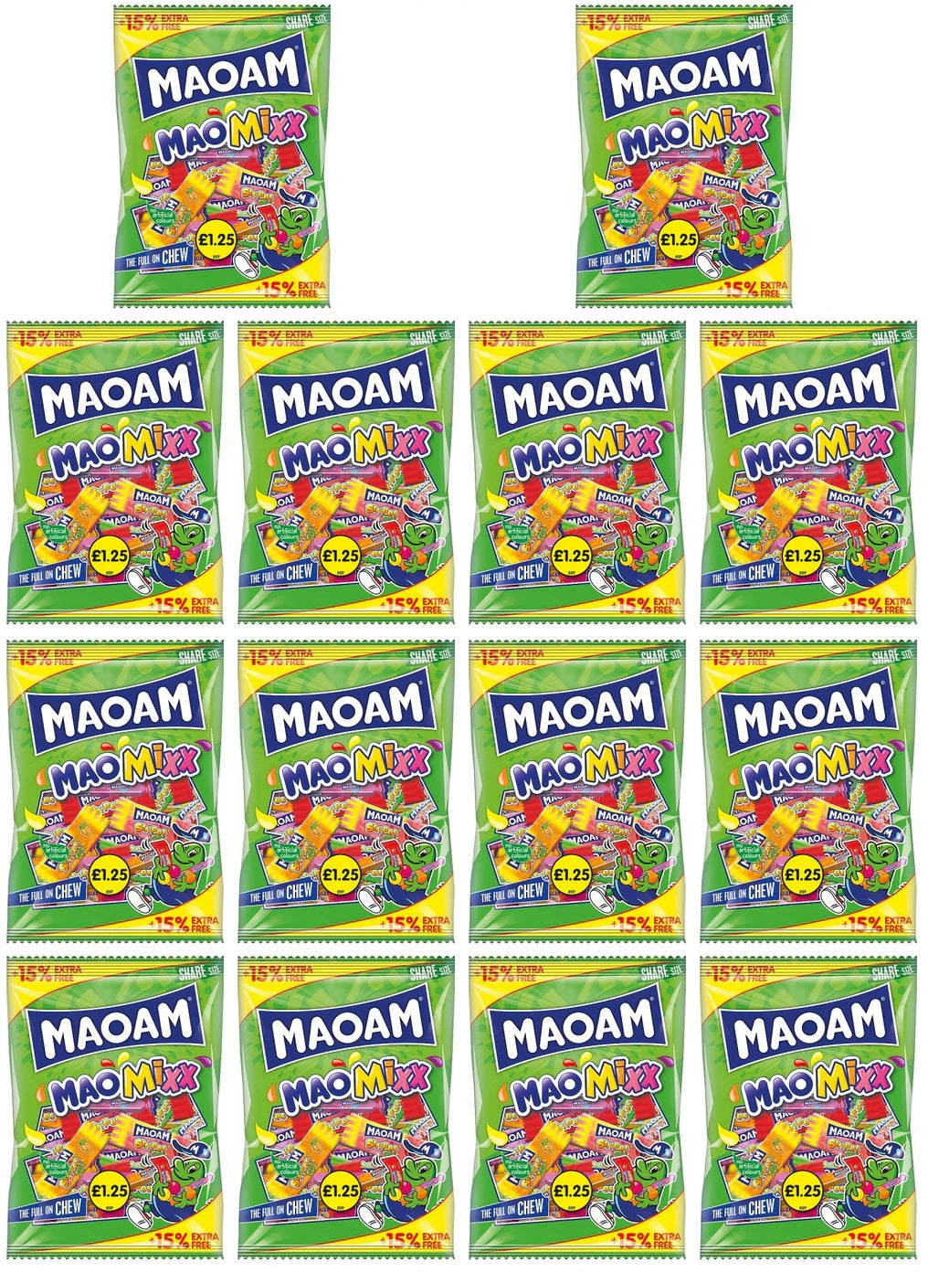 14 x Haribo Maoam Maomixx (15% Extra Free) - 161GM