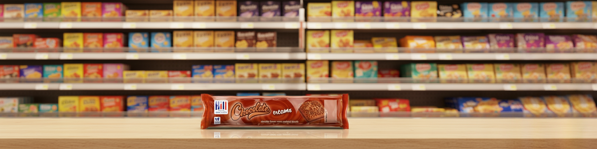 36 x Hills Chocolate Creams - 150GM