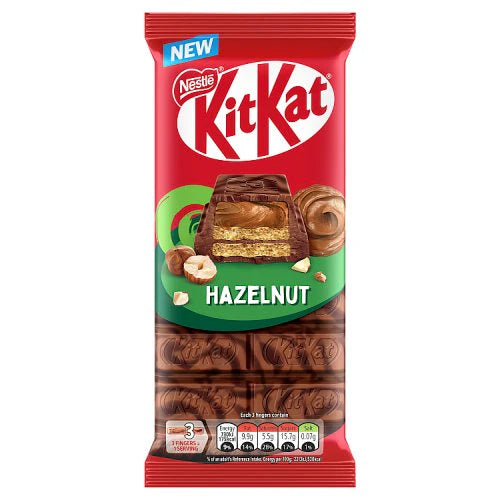 15 x Kit Kat Hazelnut Sharing Block - 99GM