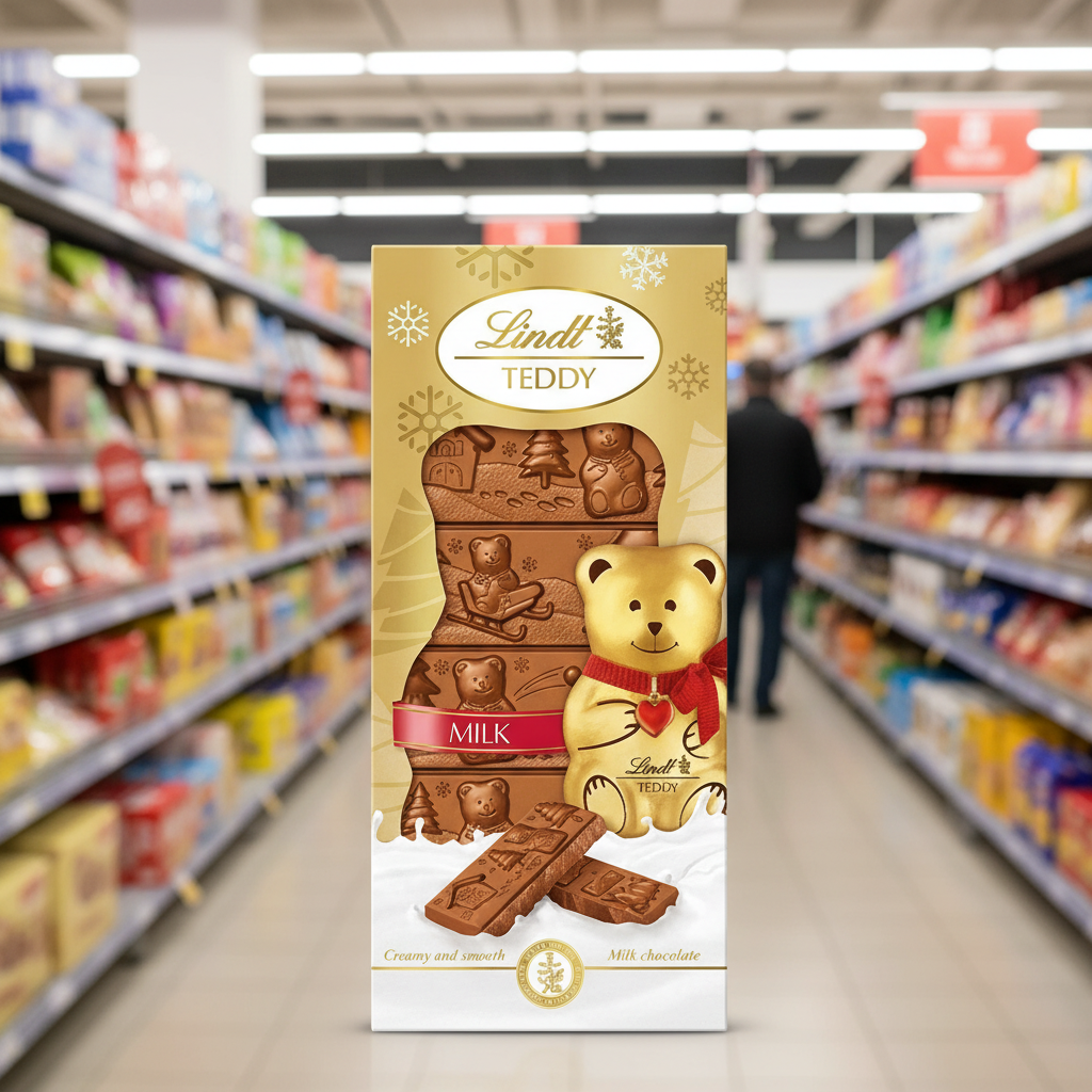 18 x Lindt Teddy Milk Bar  - 120GM