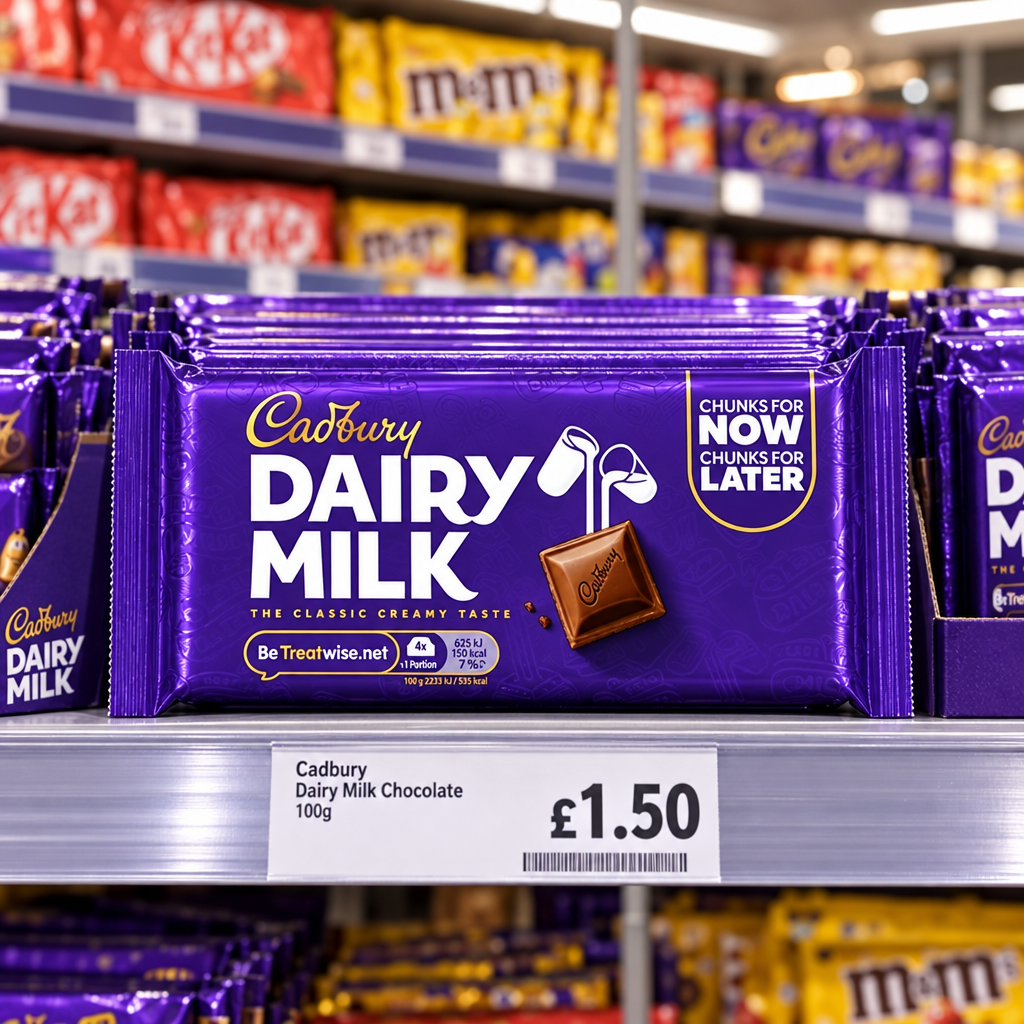 22 X Cadbury Dairy Milk Grab Bar - 56Gm