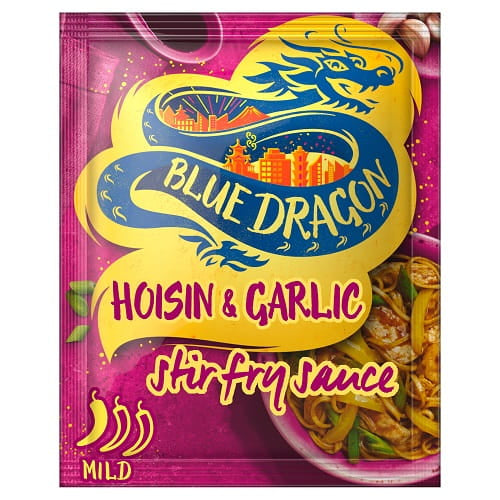 12 x Blue Dragon Hoisin & Garlic Stir Fry Sauce 120G