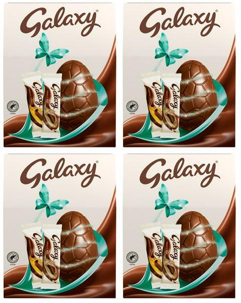 4 x Galaxy Milk Indulgence Extra Large Easter Egg - 268GM