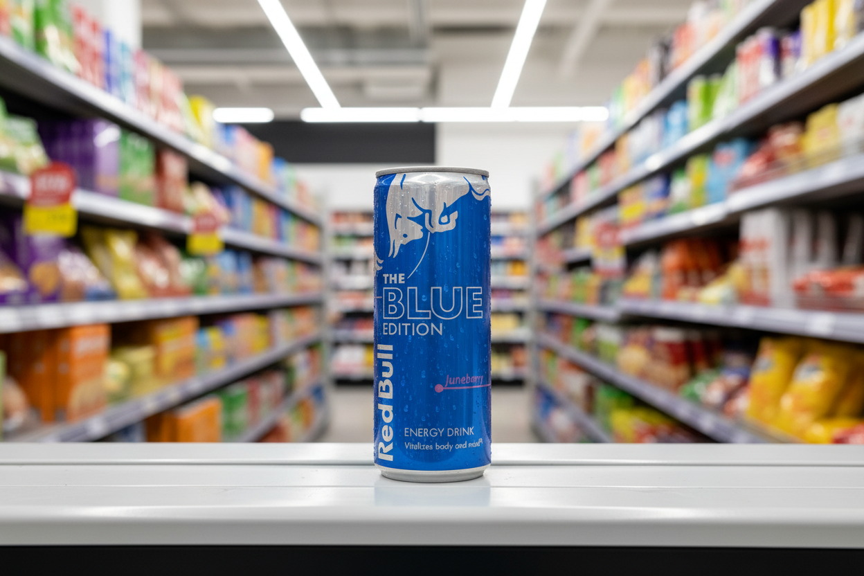 24 x Red Bull The Blue Edition Juneberry Energy Drink 250Ml