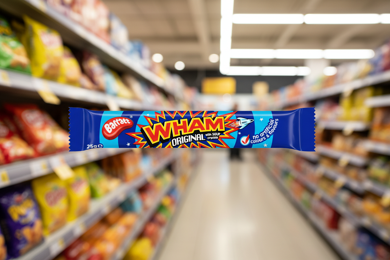 50 x Wham Original Chew Bar Standard 25Gm