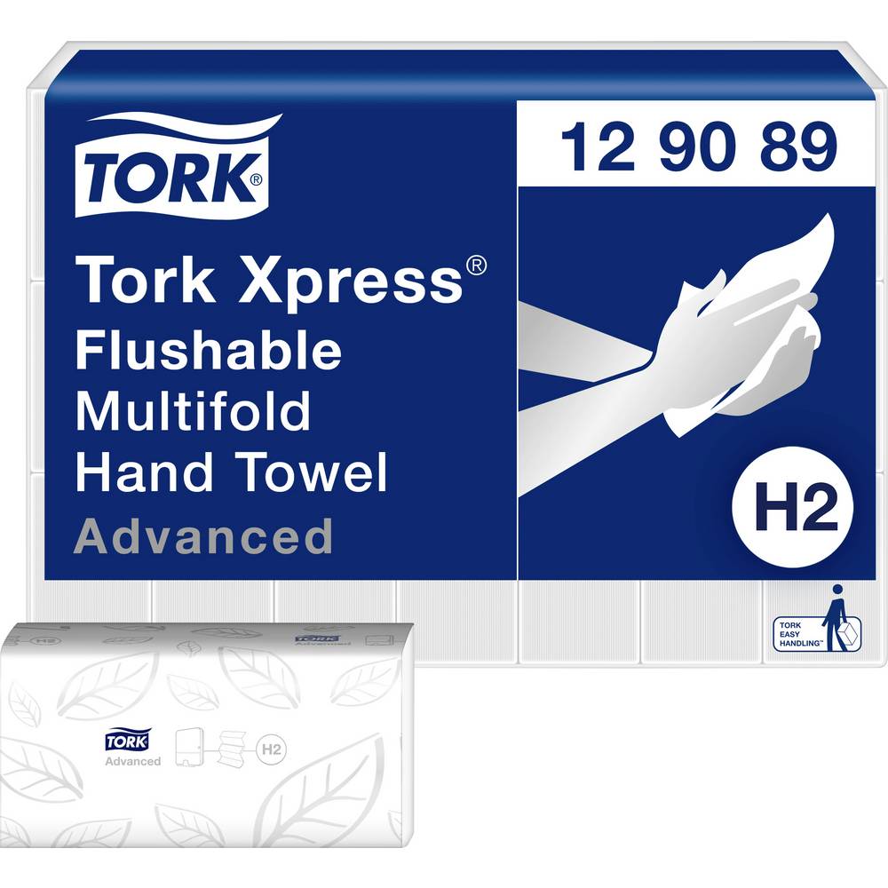 21 x Tork Xpress Flushable Multifold Hand Towel - H2/129089