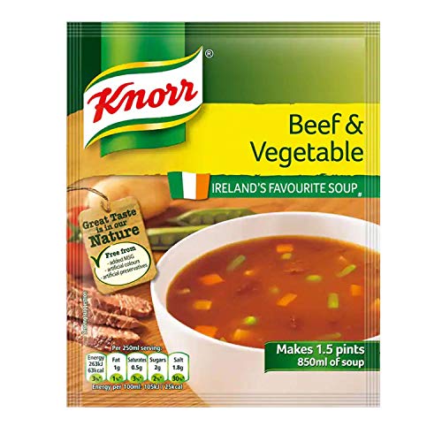 12 x Knorr Beef & Vegetable Soup 1.5 Pints/60G