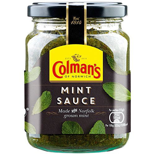 8 x Colman's  Sauce Mint 165 G