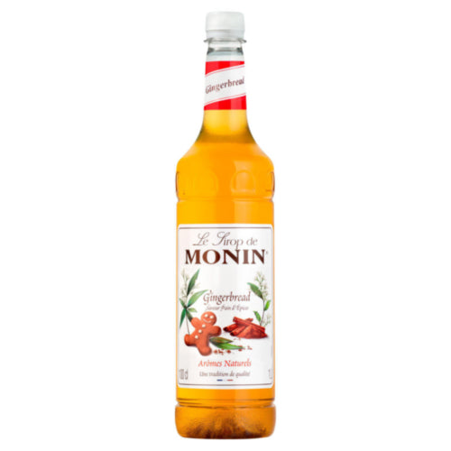 6 x Monin Gingerbread Syrup 1L