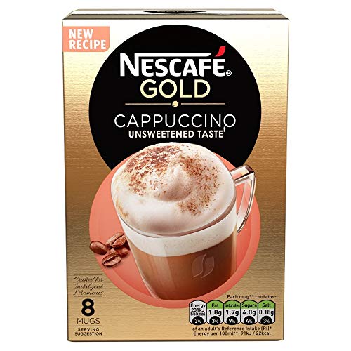 6 x Nescafé Cappuccino Unsweetened 8 X 14.2G (113.6G)