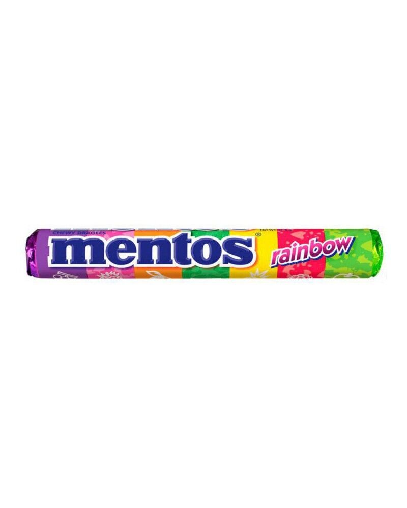 40 x Mentos Rainbow Chewy Dragees 37.5G