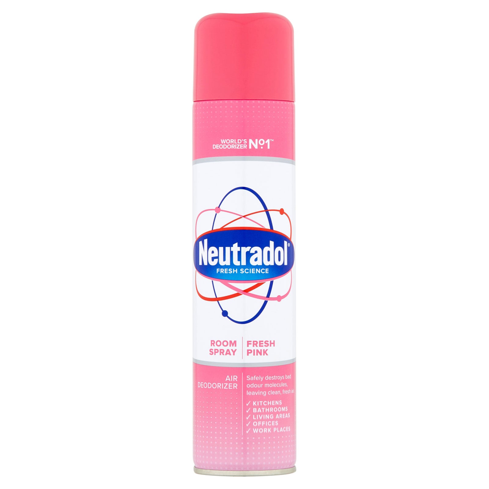 6 X Neutradol Room Spray Fresh Pink - 300Ml