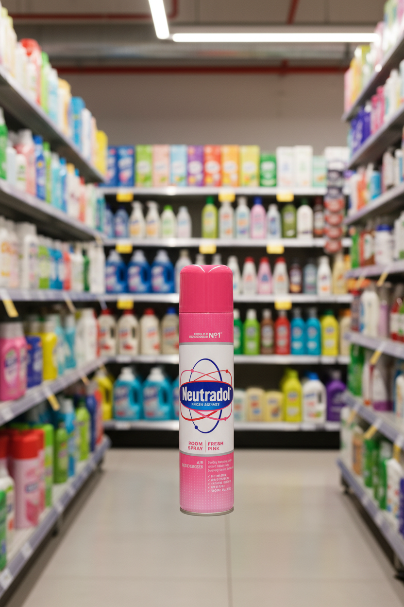 6 X Neutradol Room Spray Fresh Pink - 300Ml