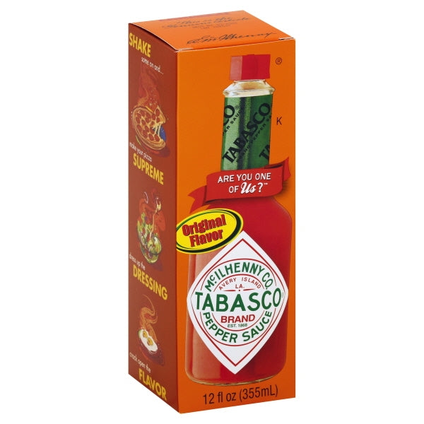 12 x Tabasco Pepper Sauce 350Ml