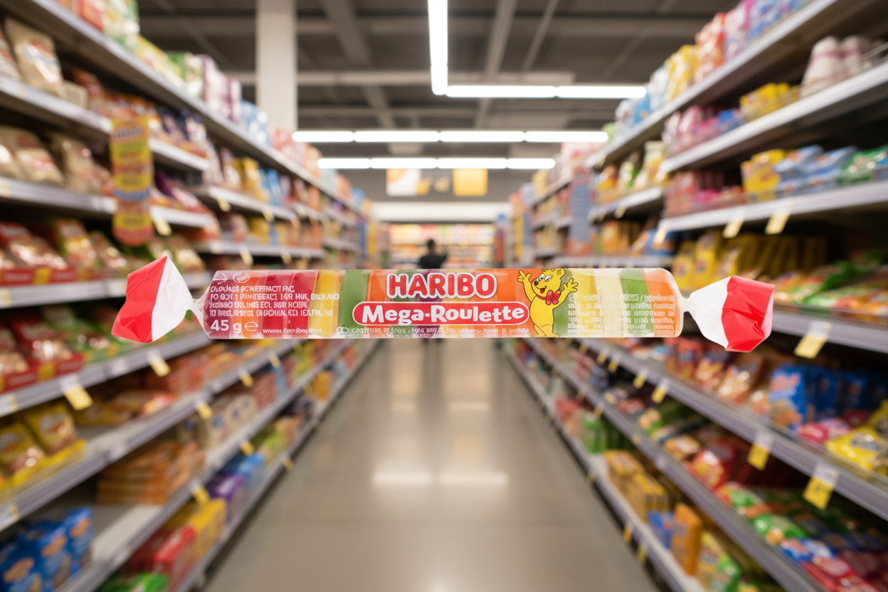 40 x Haribo Mega-Roulette 45G