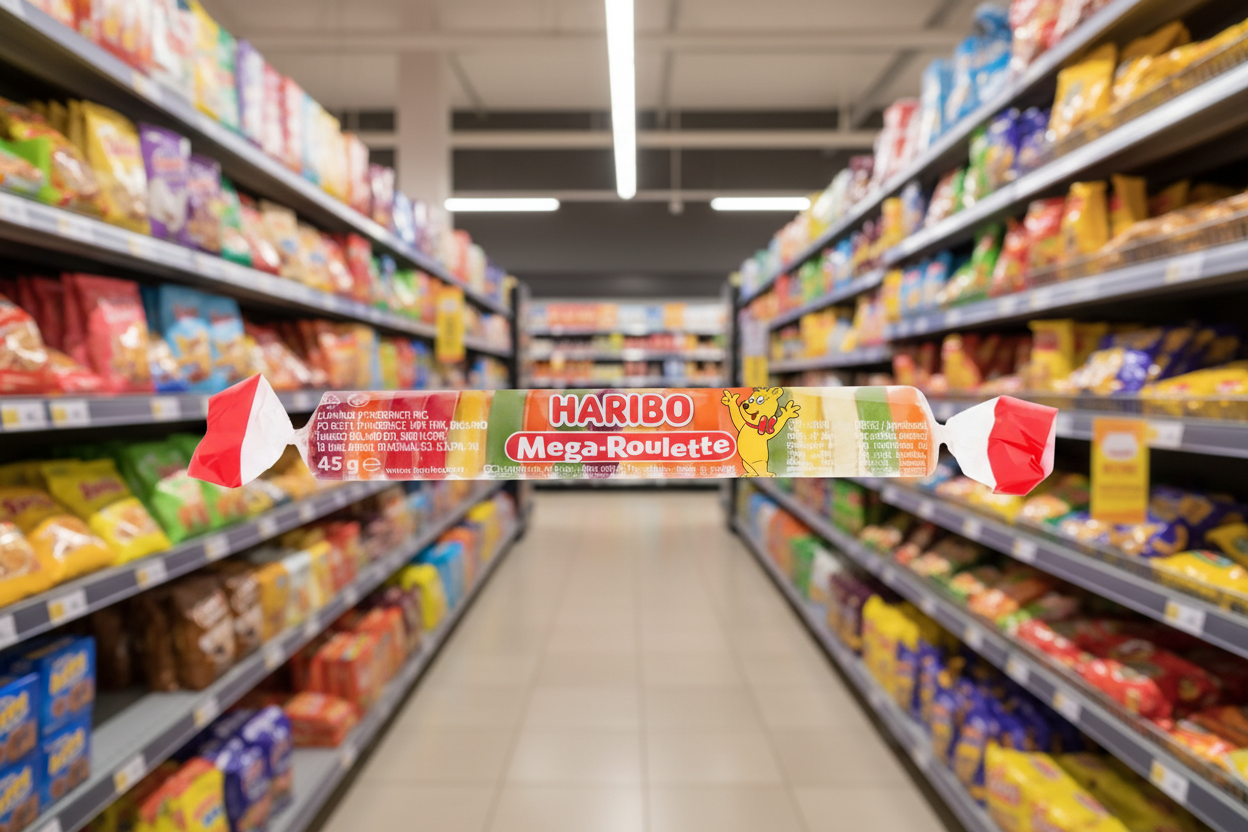 40 x Haribo Mega Roulette 70p  - 45GM