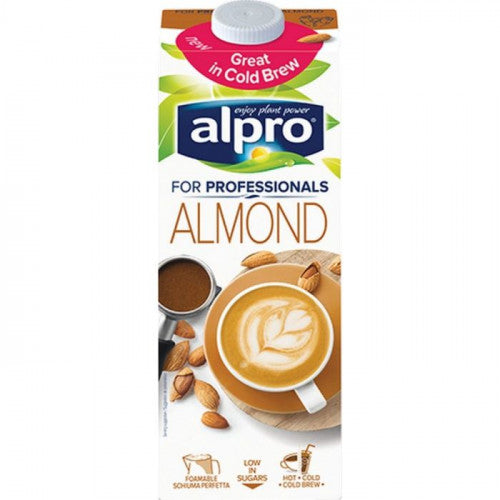 12 x Alpro Barista For Professionals Almond Long Life Drink 1L