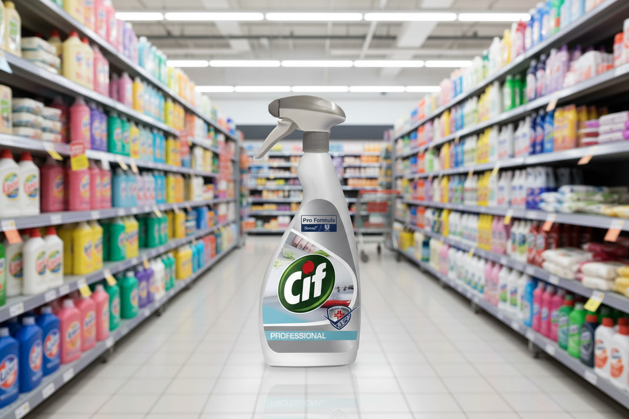 Cif Professional Formula Alcohol Plus 750Ml