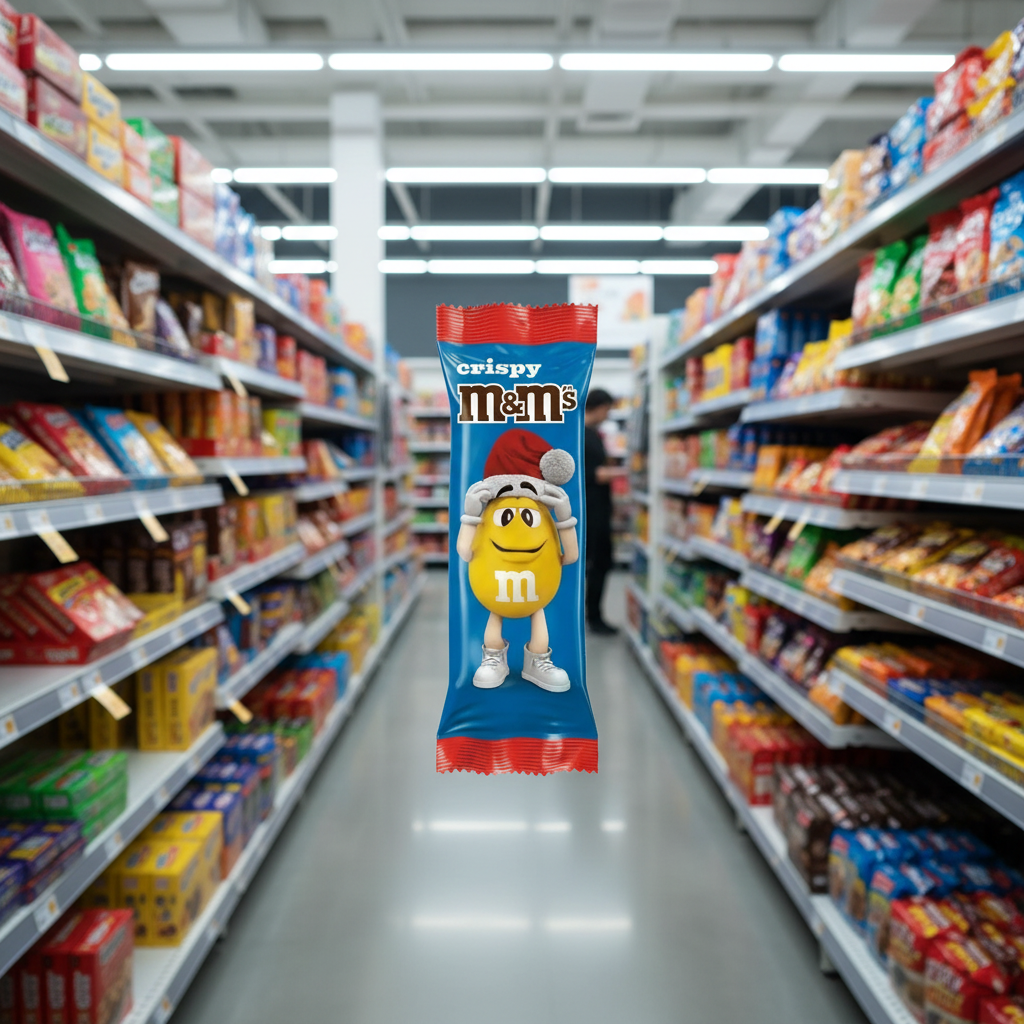 32 x M&m's Crispy Santa - 29GM