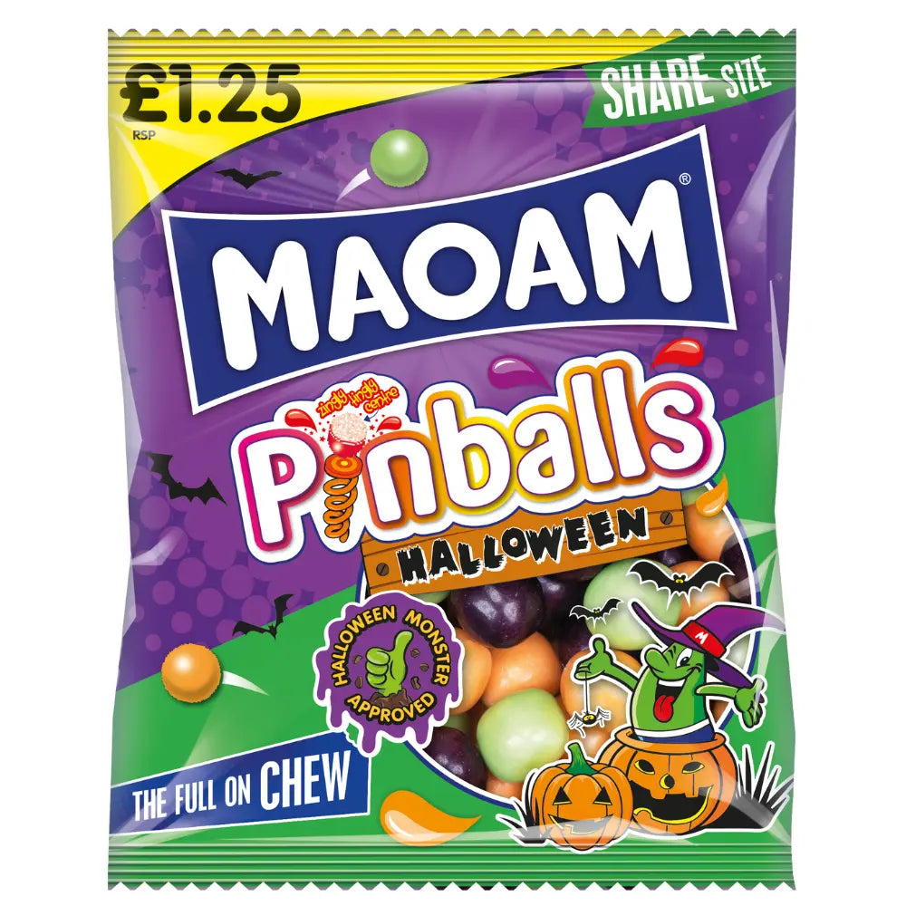 14 x Haribo Pinballs Halloween - 140GM