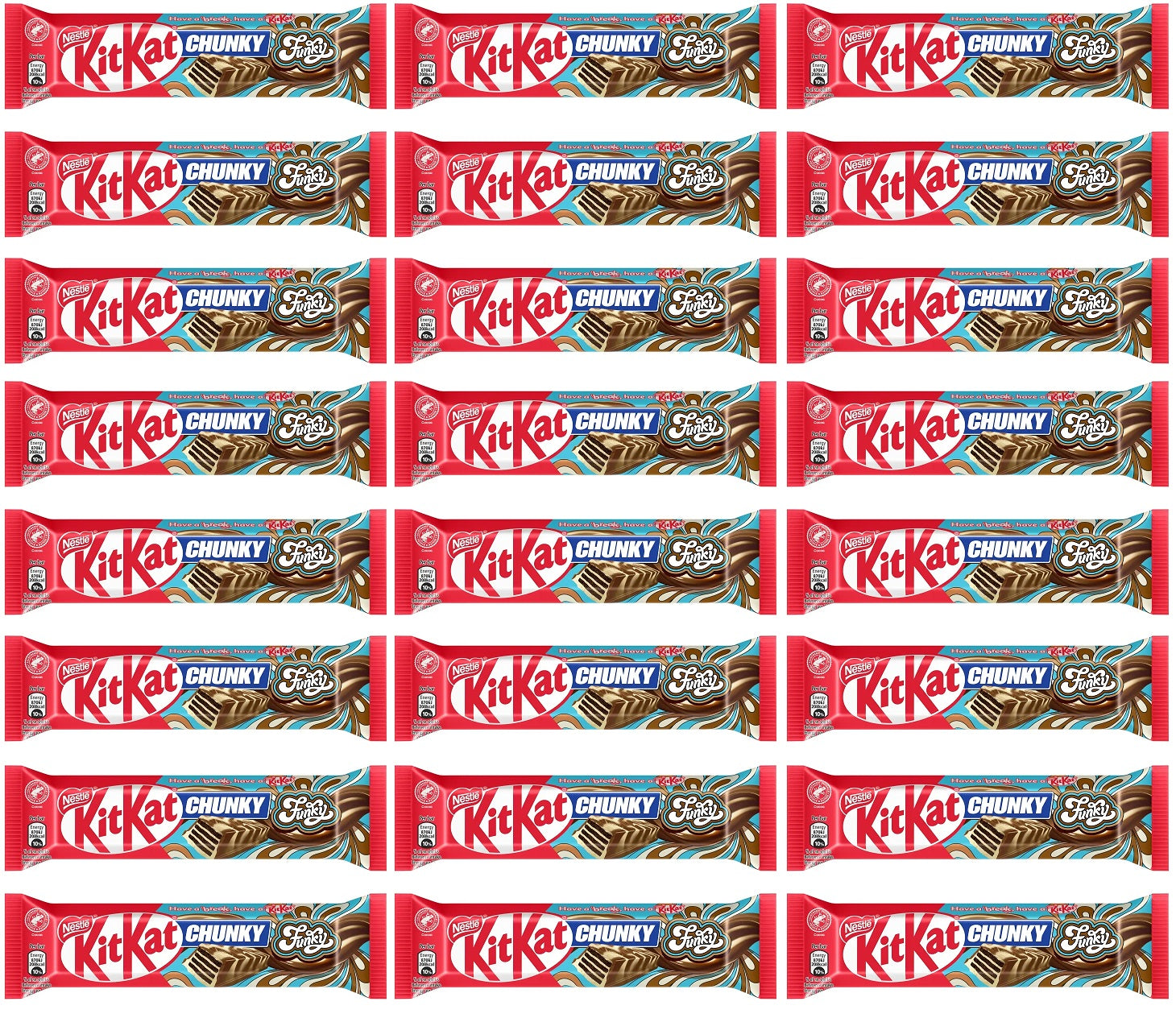 24 x Kitkat Chunky Funky  - 40GM