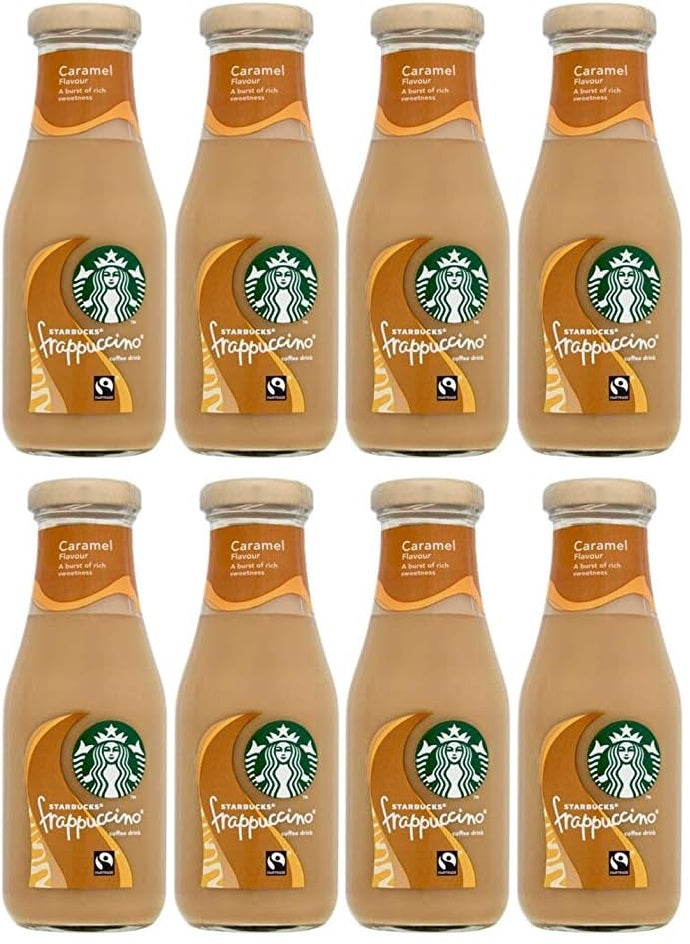 8 x Starbucks Frappuccino Caramel - 250ML